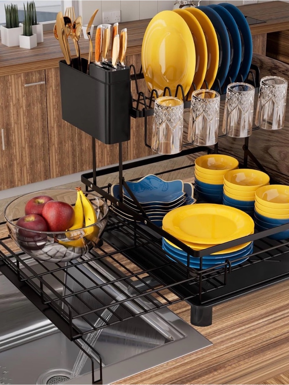 Dish Drying Rack for Kitchen Counter